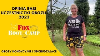 Opinia o obozie Fox Boot Camp Basia  oboz 2023 [upl. by Kelton]