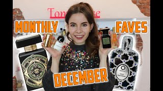 MOST WORN LOVED PERFUMES in DECEMBER [upl. by Asiela753]