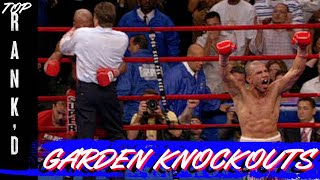 The 10 Greatest Knockouts at Madison Square Garden That Left Fans Going Crazy  TOP RANKD [upl. by Nadabus]