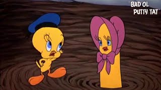 Bad Ol Putty Tat 1949 Merrie Melodies Sylvester and Tweety Cartoon Short Film  Review [upl. by Ahsyekat]