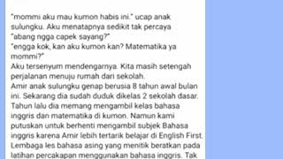 LAYANGAN PUTUS Part 1 By Mommi Asf [upl. by Eidnim415]