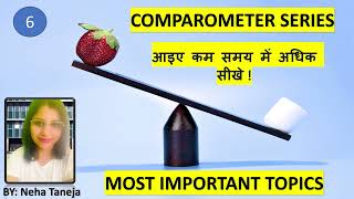 POTENCY OF CELL  COMPAROMETER SERIES L6  आइए कम समय में अधिक सीखे [upl. by Alleuqcaj]