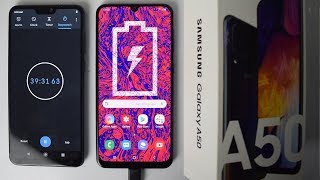 Samsung Galaxy A50 Battery Charging Test [upl. by Blancha]