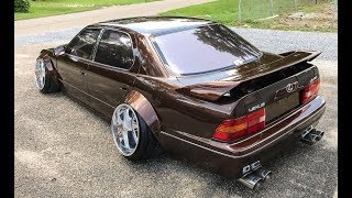 VIP Wide Body 1995 Lexus LS400  One Take [upl. by Ade]