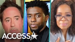 Chadwick Boseman Honored By Oprah Robert Downey Jr amp More [upl. by Rasure]