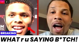 Shakur Stevenson ROAST When Gervonta Davis Gives BRUTAL CONDITION Fight Offer [upl. by Bounds]