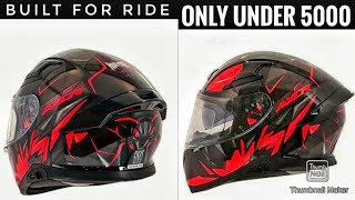 New Axor Hunter helmet  Glossy black amp red  Best touring helmet [upl. by Nirel214]