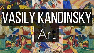 Art Ambience  Art Screensaver  Vasily Kandinsky Art [upl. by Adnanref]