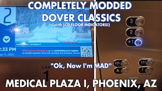 MOD COMPLETE MAD Elevator Modded Dover Classic Hydraulic Elevators  Medical Plaza I Phoenix AZ [upl. by Warrick]