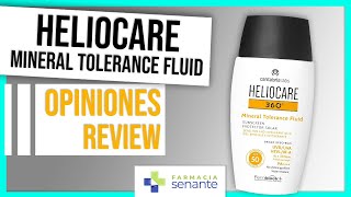 HELIOCARE Mineral Tolerance Fluid REVIEW COMPLETA 😎 FARMACIA SENANTE [upl. by Otokam618]