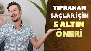 Yıpranan Saçlar İçin 5 Altın Öneri 🥇 [upl. by Loggins]