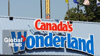 Canadas Wonderland injury Witnesses recount 17yearold falling off ride [upl. by Karisa]