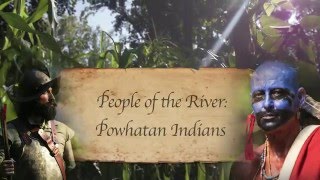 quotPeople of the River Powhatan Indiansquot Henricus Historical Park Educational film [upl. by Aiem]