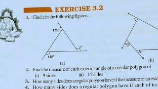 Class 8th maths l Exercise 32 l Chapter 3 l NCERT l Solution l understanding Quadrilateral [upl. by Hadeis]