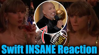 Taylor Swifts INSANE Reactions to Jo Koys joke at Golden Globe Award [upl. by Uon]