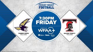 Friday Night Football Timber Creek and Euless Trinity face off in an openinground playoff battle [upl. by Burkle]