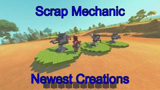 Scrap Mechanic Defense Systems Bunker Destruction and Community Creations Showcase [upl. by Catima]