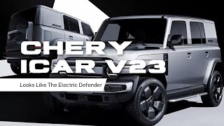 Chery iCar V23 Review The Electrifying SUV Reinventing OffRoad Luxury [upl. by Gwenny]