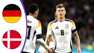 Germany vs Denmark  Extended Highlights amp All Goals 2024 HD [upl. by Annahtur]