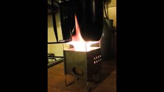 Firebox nano stove and Trangia Spirit Burner Excelent [upl. by Lramaj]