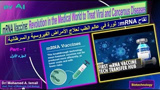 mRNA Vaccine against viruses and cancer Part1by AI لقاح mRNA ضد الفيروسات والسرطان الجزء الأول [upl. by Eleaffar]