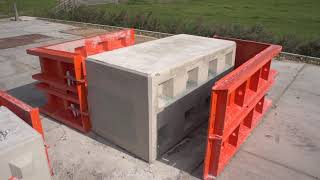 BETONBLOCK®  Casting and Mold Removal [upl. by Tarr]