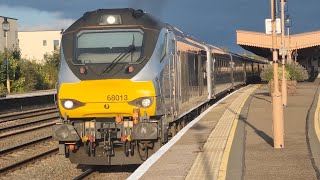 Trains at Leamington Spa CHML  3924 [upl. by Trask79]