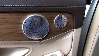 W205 MecedesBenz CClass QampA Burmester Audio Sound System Test English [upl. by Almeeta254]