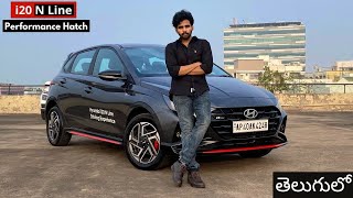 2024 Hyundai i20 Nline  N8 Manual  Detailed Review with Onroad Price in Telugu [upl. by Troyes]