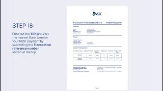 NSSF Uganda How to Generate Your Transaction Reference Number TRN  StepbyStep Guide [upl. by Edan985]