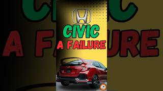 Why Honda Civic failed  🚫 shortsfeed ridewars [upl. by Sontich]