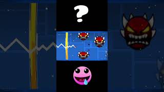 Geometry Dash CURSED shorts deluxe12 [upl. by Oidiple612]