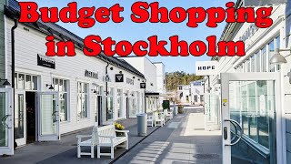 Affordable Luxury Shopping at Stockholm Quality Outlet Barkarby Sweden [upl. by Yaja]