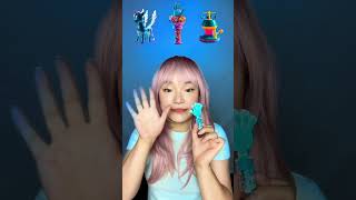 🦋🐳🚙  Random Blue Emoji Food ASRM Mukbang  Meal Toy immersive mukbang asrm asrmsounds [upl. by Irena]