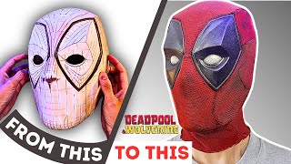 I Made A DEADPOOL Mask Out Of Cardboard And Here’s How You Can Too [upl. by Yud]