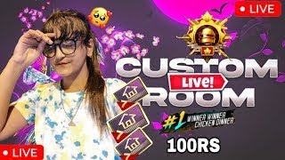 🛑Bgmi Live  Bgmi Custom Room Bgmi Girl Gamer Live bgmibgmilive bgmi bgmilive ​​Rani Gaming YT [upl. by Rebe]