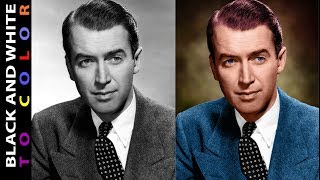 How to Colorize A Black and White Photo in Photoshop CC Easy Way [upl. by Olivann]