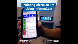 How easy is it to launch a mobile alert from InformaCast to an IP endpoint shorts [upl. by Idona]