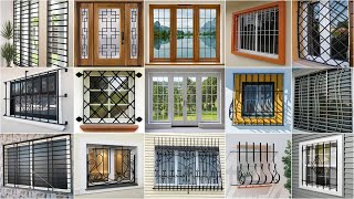 Latest Window Grill Design 2024  Grills Design for Window  Aluminium Window Grill Design [upl. by Broder99]