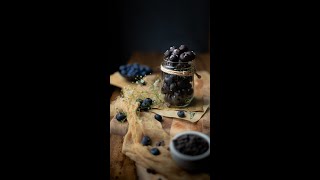 Dark chocolate covered blueberries  How to make Chocolate dipped blueberries shorts [upl. by Yekcaj]