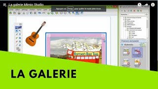 La galerie Mimio Studio [upl. by Demmer]