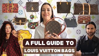 All Louis Vuitton Bags  A Full Guide to the best and worst Louis Vuitton Handbags [upl. by Enajharas]