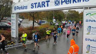 2018 Perkins Great Eastern Run half marathon start [upl. by Collins910]