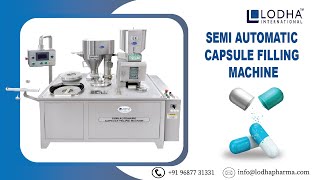 Semi Automatic Capsule Filling Machine [upl. by Betthel]