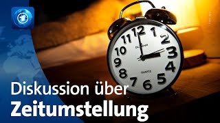 Zeitumstellung Europa diskutiert über die Zeit [upl. by Shelli]