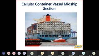 Midship Section Cellular Container Ship  Part  3 [upl. by Anerec18]