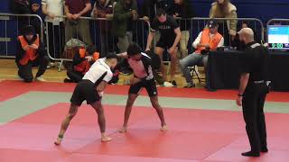 Julian Espinosa vs Tommy Yip  FINAL  IBJJF London Open NoGi 2024  Black Adult  Feather [upl. by Aowda842]