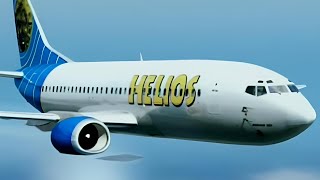 Helios Airways Flight 522  Crash Animation 2 [upl. by Ytok]