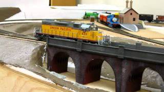 DCCSound Kato SD382 Union Pacific LokSound [upl. by Fine]