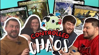 GoShintai Lathril Evra and MalcolmFrancisco Controlled Chaos Episode 1 Commander Gamplay [upl. by Burns]